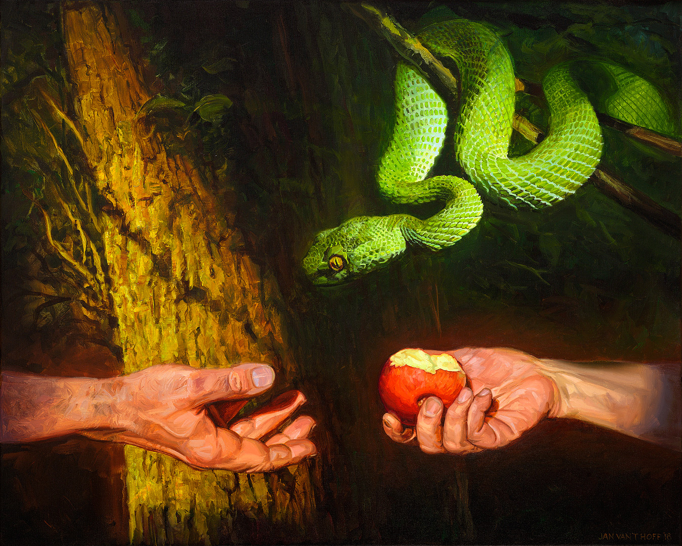 The Fall of man. Gospel Images