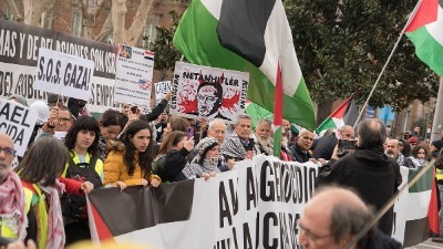 Spain Gaza protests